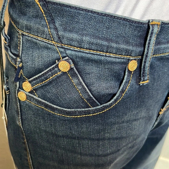 Rock & Republic Kendra Curvy Boot Cut Denim Jeans Size 8 - Picture 4 of 9